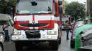 Пожар гори в къща в София
