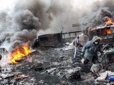 Протестиращите в Киев дадоха трета жертва 