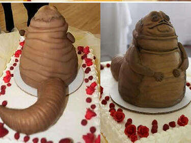 Искате ли такава торта за сватбата си? (СНИМКИ)
