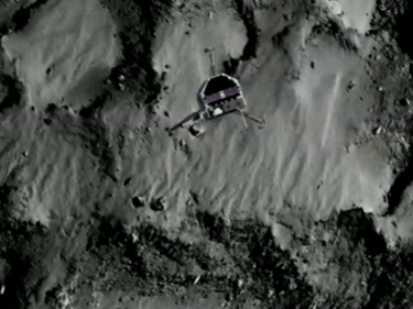 Уникално постижение! Роботът "Фила" кацна успешно на кометата "67Р/Чурюмов-Герасименко" 
