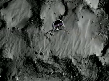 Роботът "Фила" не е успял да вземе проба от кометата "Чурюмов-Герасименко" 