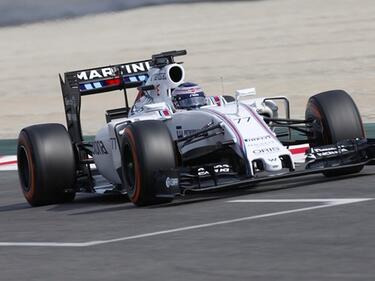 Уилямс завърши на върха тестовете във Формула 1