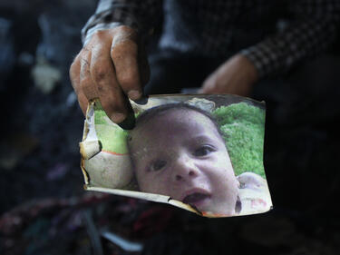 Убитото палестинско дете