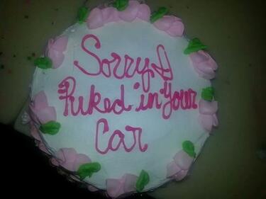 Най-смешните торти с безумни извинения на света! (СНИМКИ)