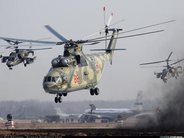 Удареният руски хеликоптер е отивал да спасява свалените пилоти
