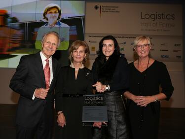 Хайди Зенгер-Вайс вече е част от Залата на славата за логистика
