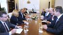 Борисов обсъди реформата в съда с четирима европейски посланици