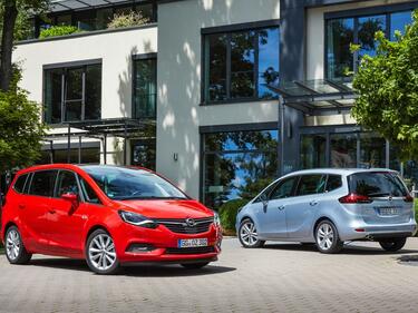 Новият Opel Zafira грабна награда за дизайн още преди дебюта си
