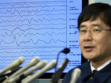 Земетресение от 7-а степен разлюля Фукушима (СНИМКИ)