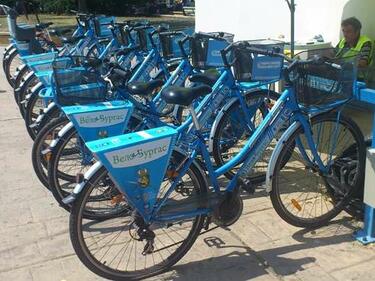 Пускат обществени велосипеди и в София