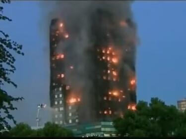 Пожарът в Лондон се превърна в трагедия, вече има и жертви