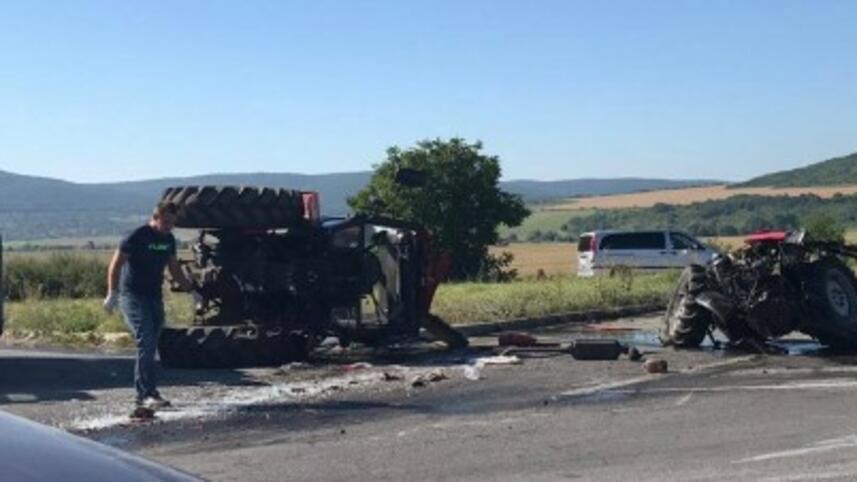 62 годишен тракторист загина при тежка катастрофа по пътя Варна Албена на