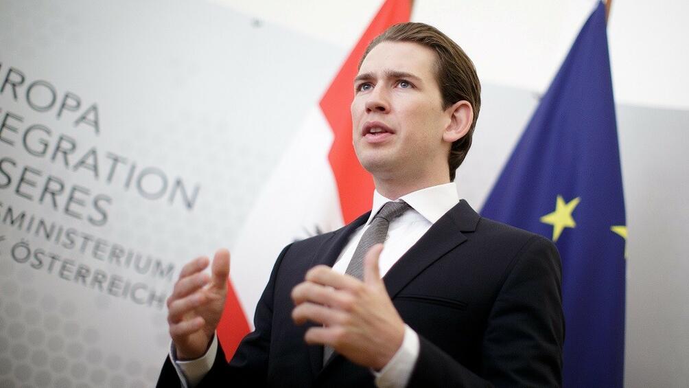 Настоящият външен министър на Австрия Себастиан Курц е най-вероятният нов