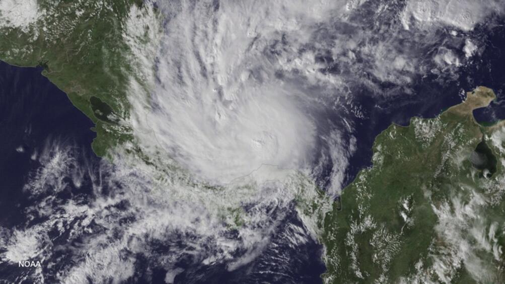 Ураганът Ирма който е една от най силните бурии в Атлантическия
