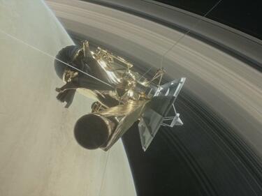 Само денонощие до края на космическия апарат „Касини” (ВИДЕО)