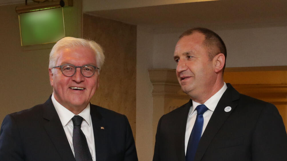 Президентът Румен Радев проведе среща с германския си колега Франк-Валтер