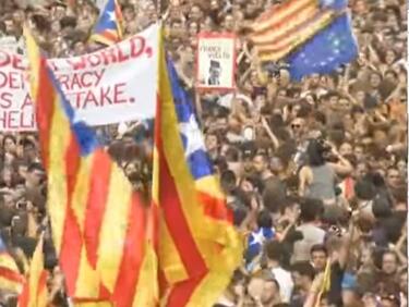 Хиляди каталунци излизат на протест