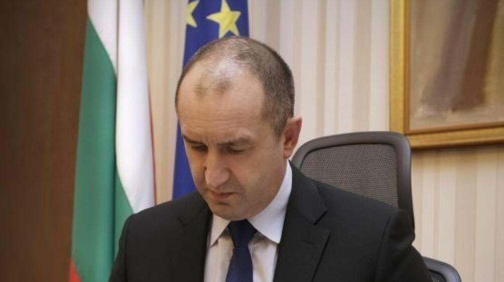Държавният глава Румен Радев изпрати днес съболезнователно писмо до президента