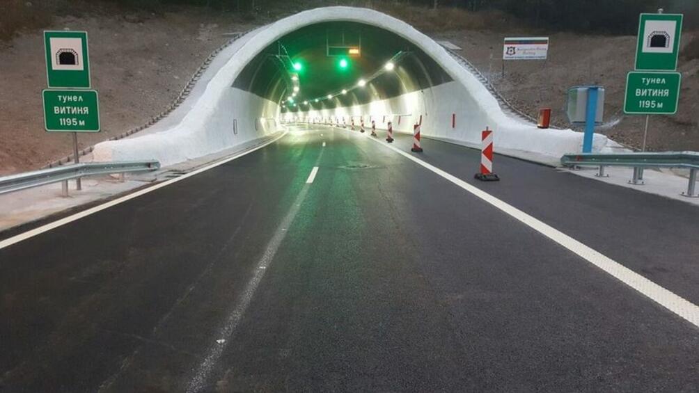 Движението през тунела Витиня на автомагистрала Хемус ще бъде затруднено