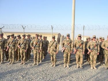 Новият ни контингент заминава за Афганистан