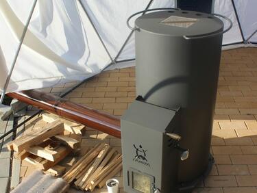 Бездимна печка на дърва показаха на екофорум в София