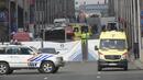 Полицейска блокада в Брюксел