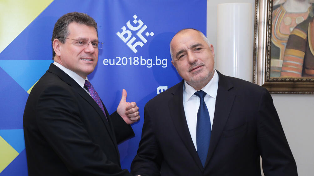 Премиерът Бойко Борисов се срещна със заместник-председателя на Европейската комисия