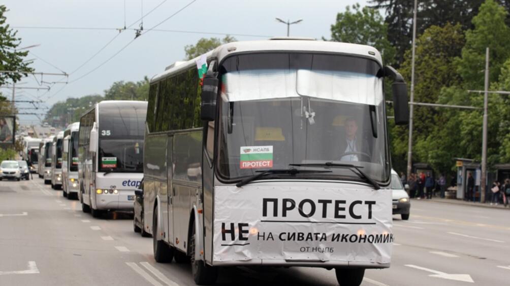Българските автопревозвачи излизат на национален протест на 15 и 16