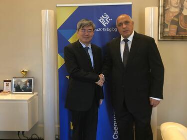 Борисов благодари на китайския посланик за акцията за Боян Петров