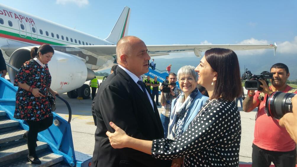 Министър председателят Бойко Борисов пристигна в Сараево където ще се срещне