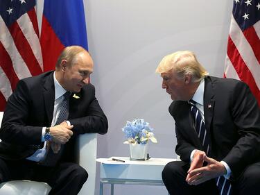 Започна срещата между президентите Путин и Тръмп