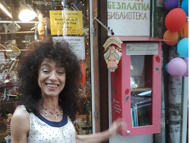 Къщурка-библиокеа предлага безплатно книги в София