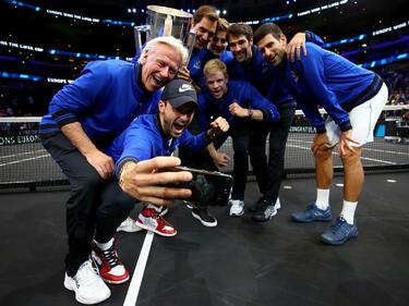 Гришо и Отборът на Европа грабнаха трофея на Laver Cup