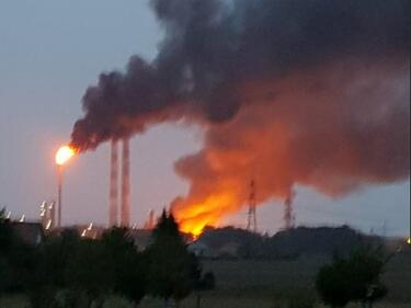 Искра от самозапалили се въглища е причинила пожара в ТЕЦ-Сливен
