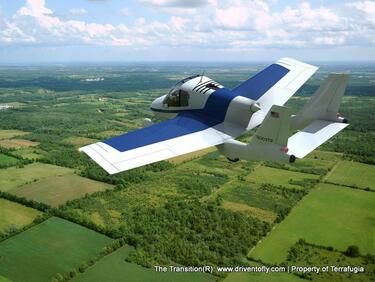 Първата „летяща кола“ в света тръгва по пътищата