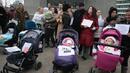 Протестно шествие на майките на деца с увреждания във Велико Търново
