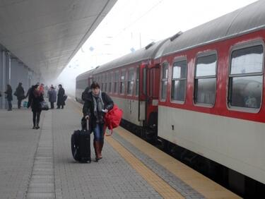 Откриване на градската железница на София