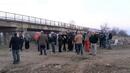 Село Розова на протест срещу подкопаване на мост