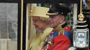 Британското кралско семейство без принц Филип на коледната служба