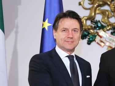 Борисов пред Конте: Италия е важен партньор за изграждането на „Балкански поток“