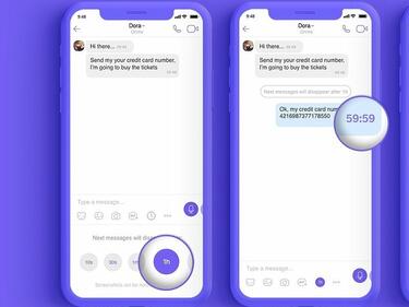 "Изчезващи съобщения" във Viber за защитата на данните ни