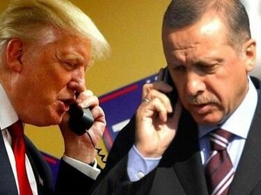 Ердоган с топли думи в писмо, което прати на Тръмп чрез самолет с медицински консумативи
