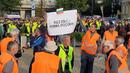 Пътните строители излизат на трети национален протест
