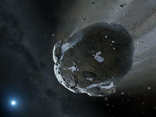 Гигантски астероид с дължина близо километър ще премине край Земята