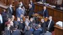 Физически сблъсъци в Парламента след изказване на Костадинов за бг Майдан