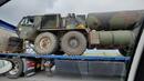 Военен конвой по АМ "Тракия" превозва бойна техника