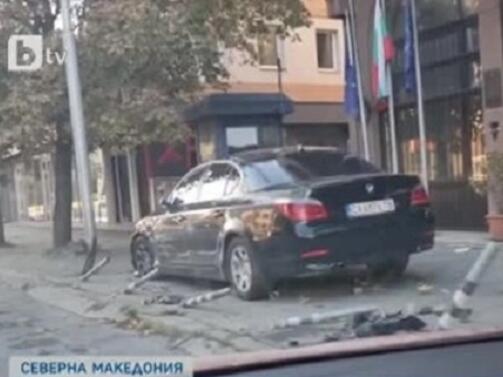В Скопие разследват инцидент при който неизвестен блъсна две от