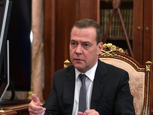 Заместник председателят на Съвета за сигурност на Русия Дмитрий Медведев и