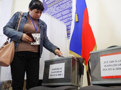 93% от гласувалите на 23.09 в Запорожка област подкрепят присъединяването към Русия