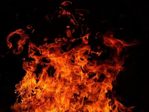 Пожар е унищожил автобус на градския транспорт в Пловдив съобщиха